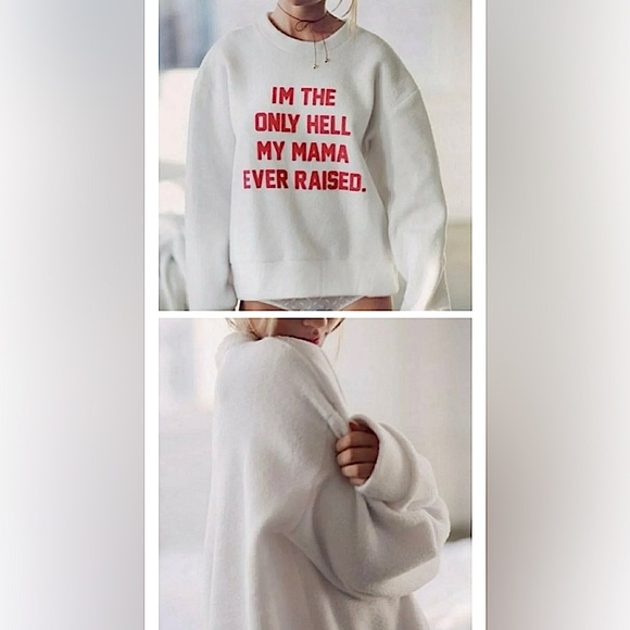 SALE‼️ NWT Daydream Nation Oversized Super Soft And Cute Sweatshirt - Picture 4 of 13